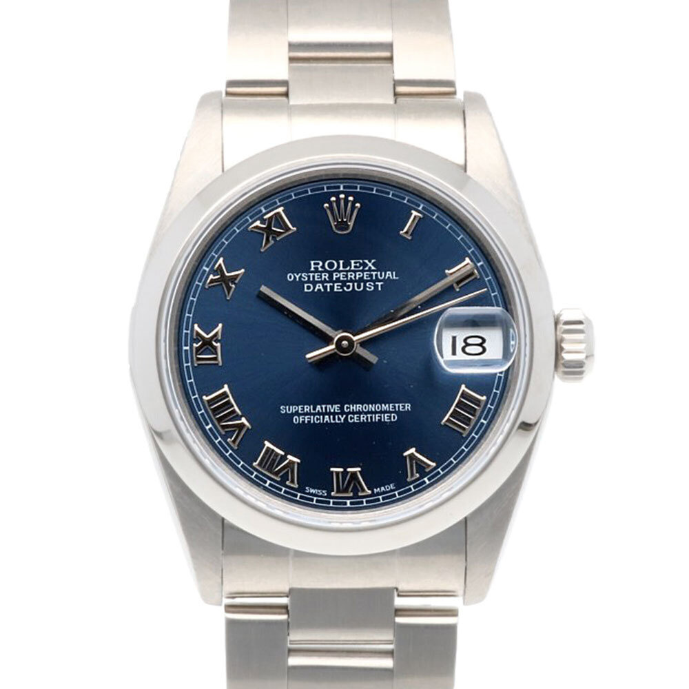 Rolex Datejust Oyster Perpetual Wristwatch, Stainless Steel, 68240, Automatic...